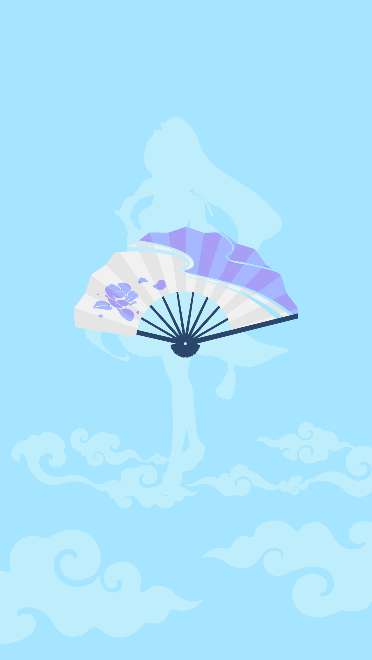 AYAKA MINIMALIST DESIGN WALLPAPER FOR