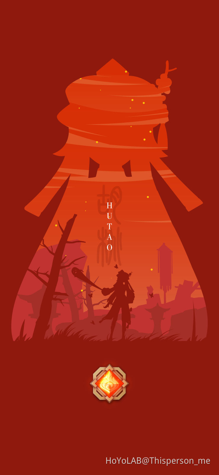 hu tao wallpaper Genshin Impact