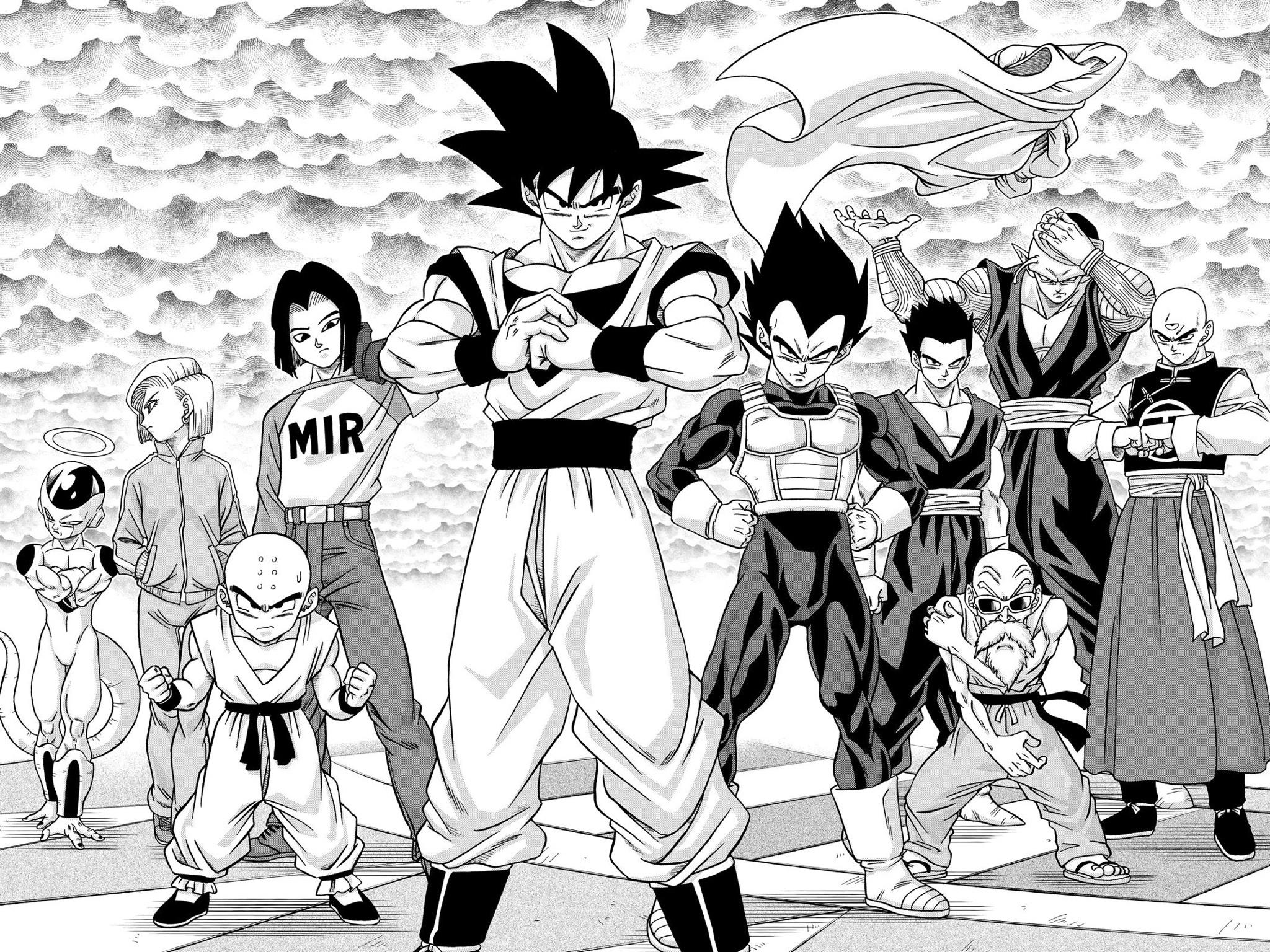 Dragon Ball Super Manga Panels
