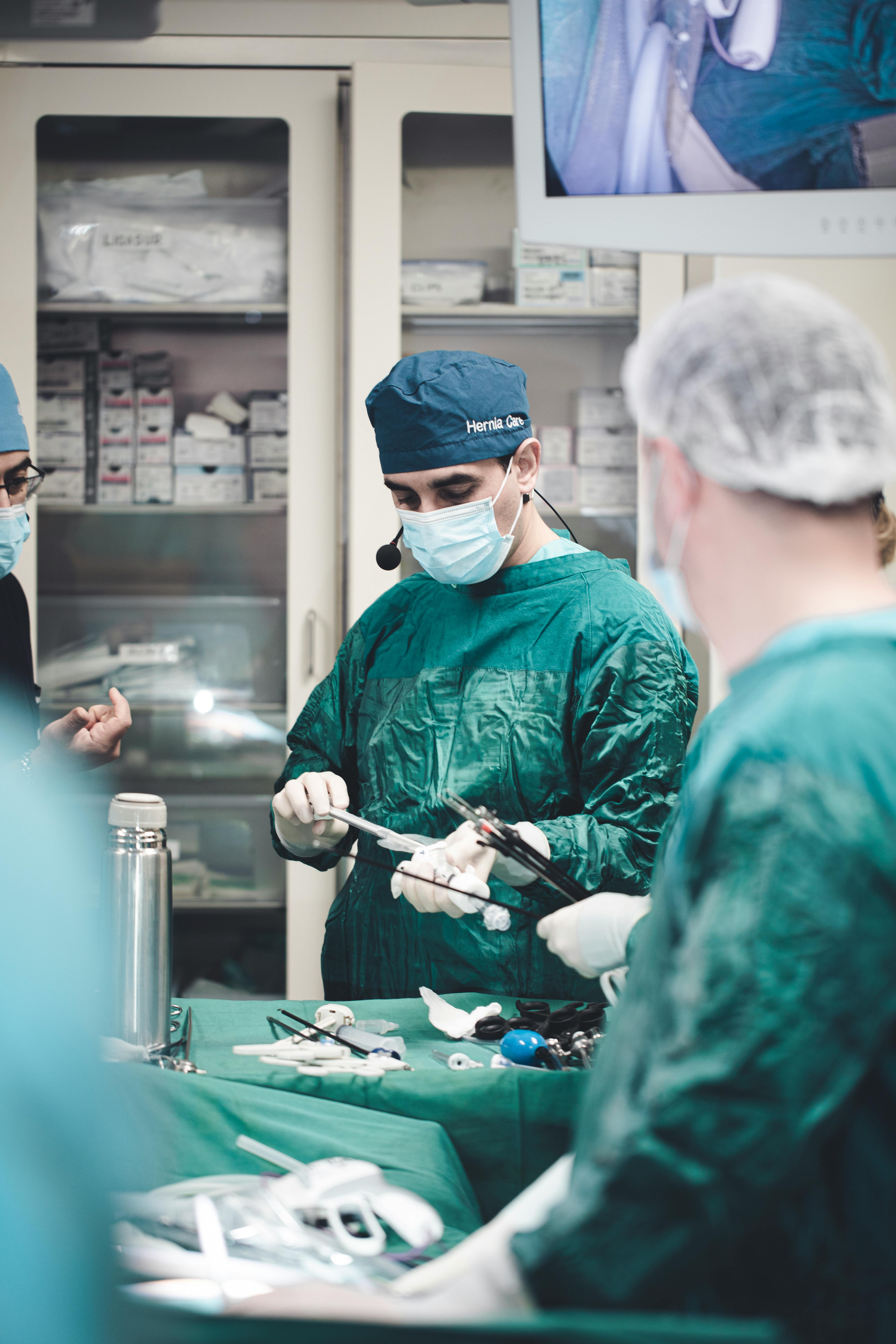 Doctors During Operation · Free