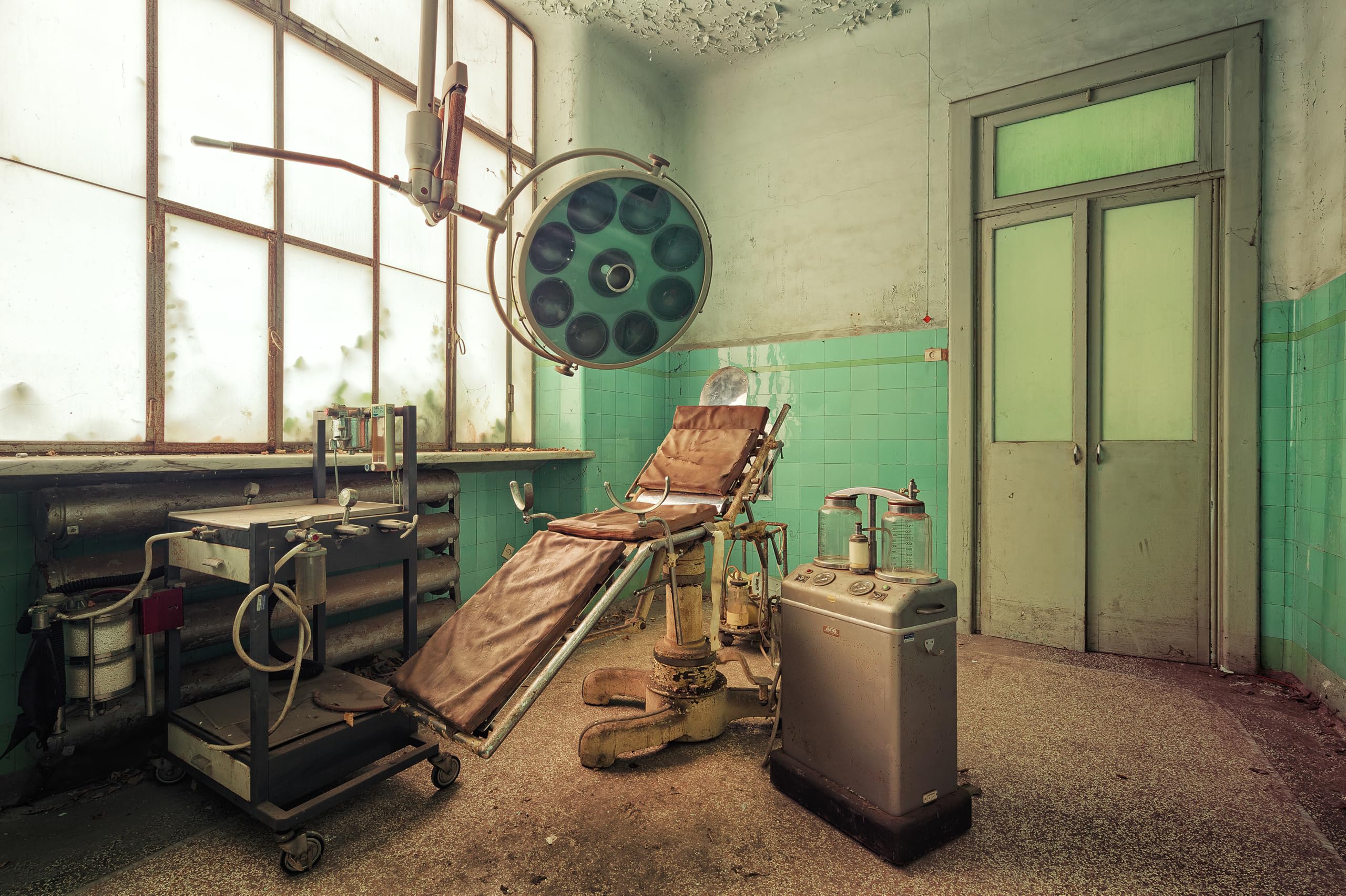 CHNYWORK 12x10ft Abandoned Hospital