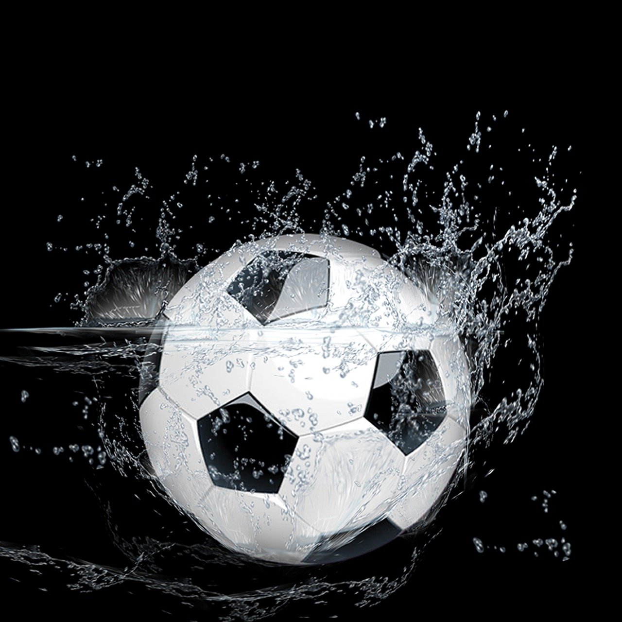 Download Football Black And. Royalty Free Stock Illustration Image