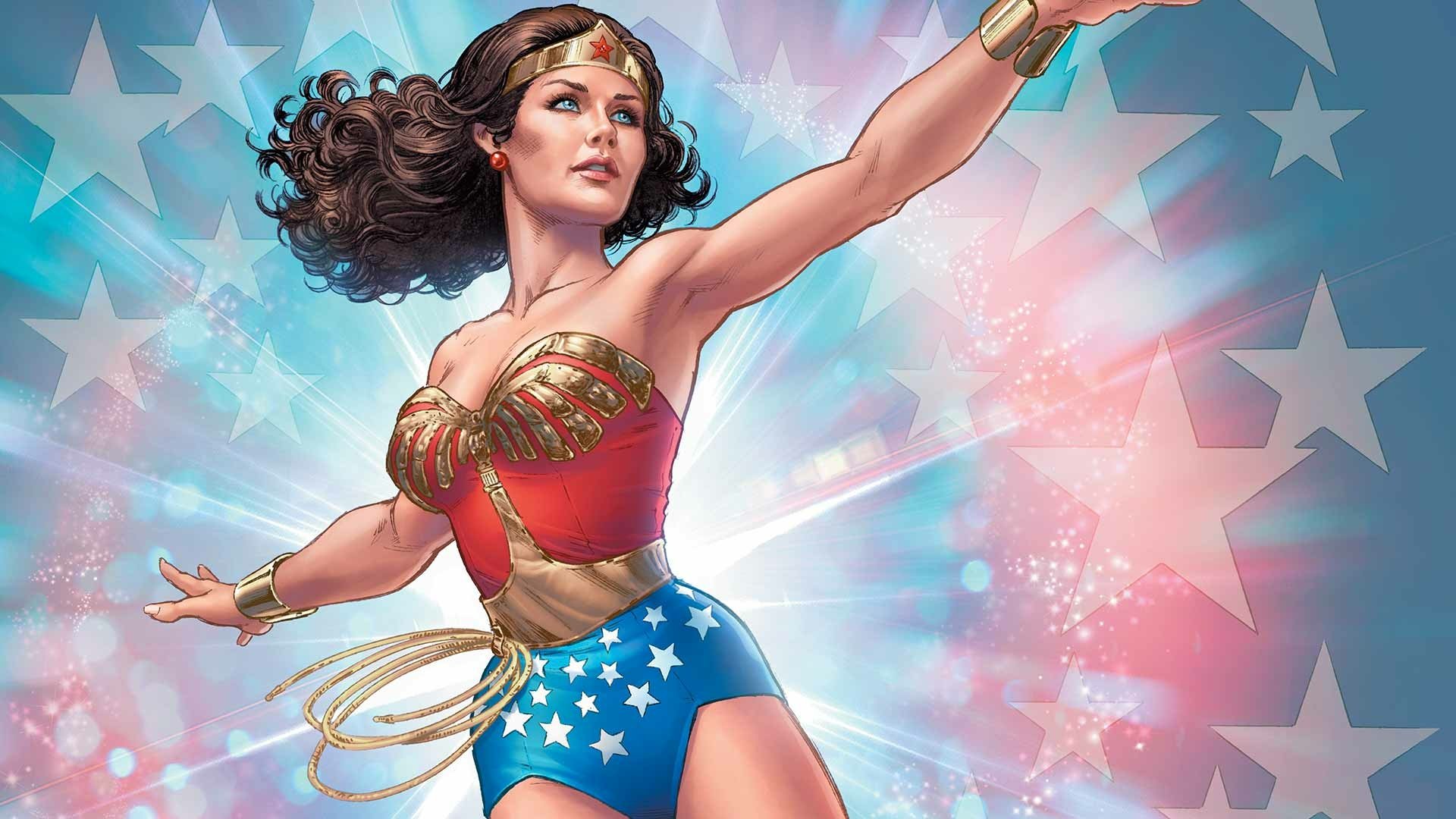 Wonder Woman in Action HD Wallpaper