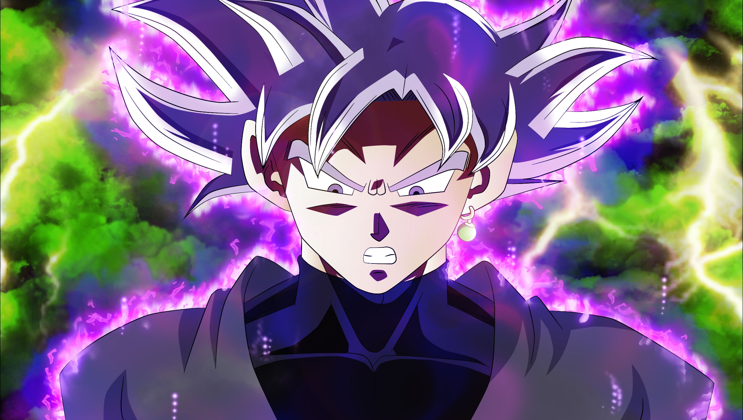 Black Goku Anime Dragon Ball Super HD