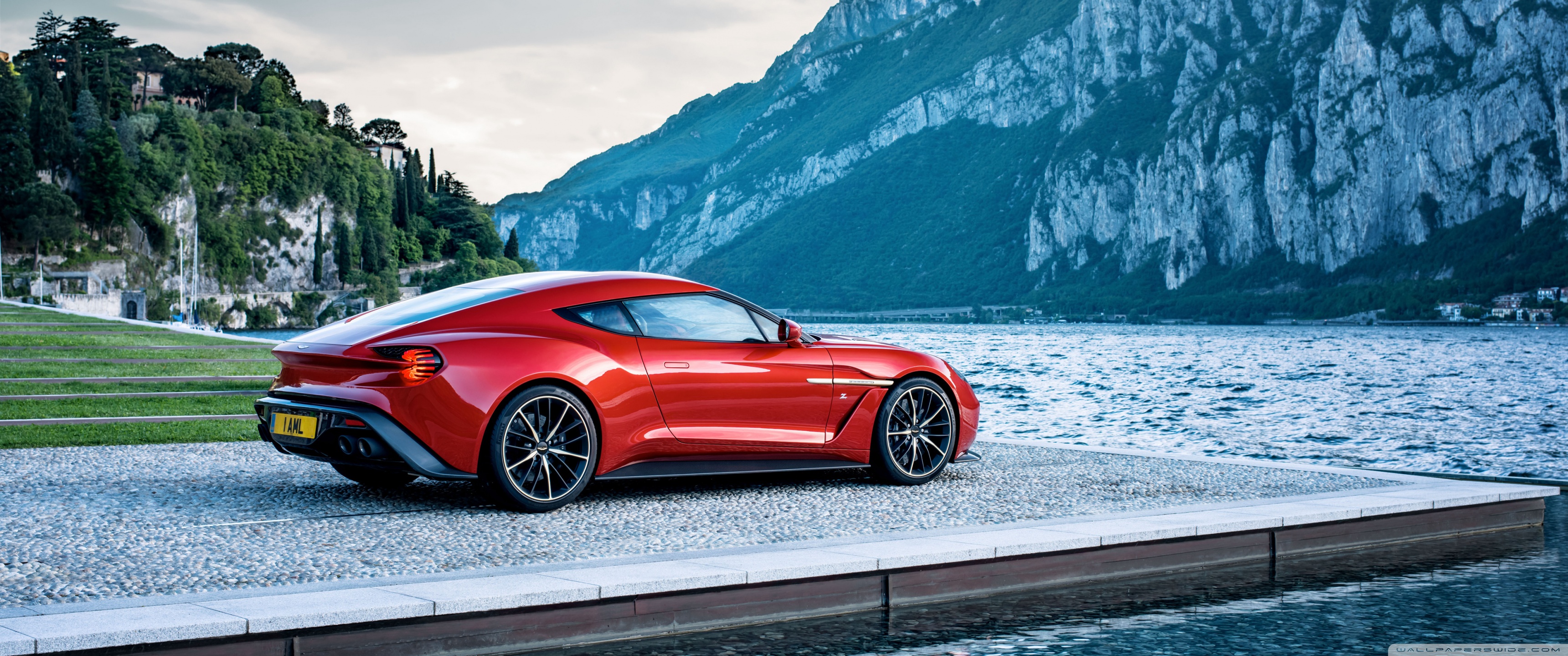Red Aston Martin Sports Car Ultra HD