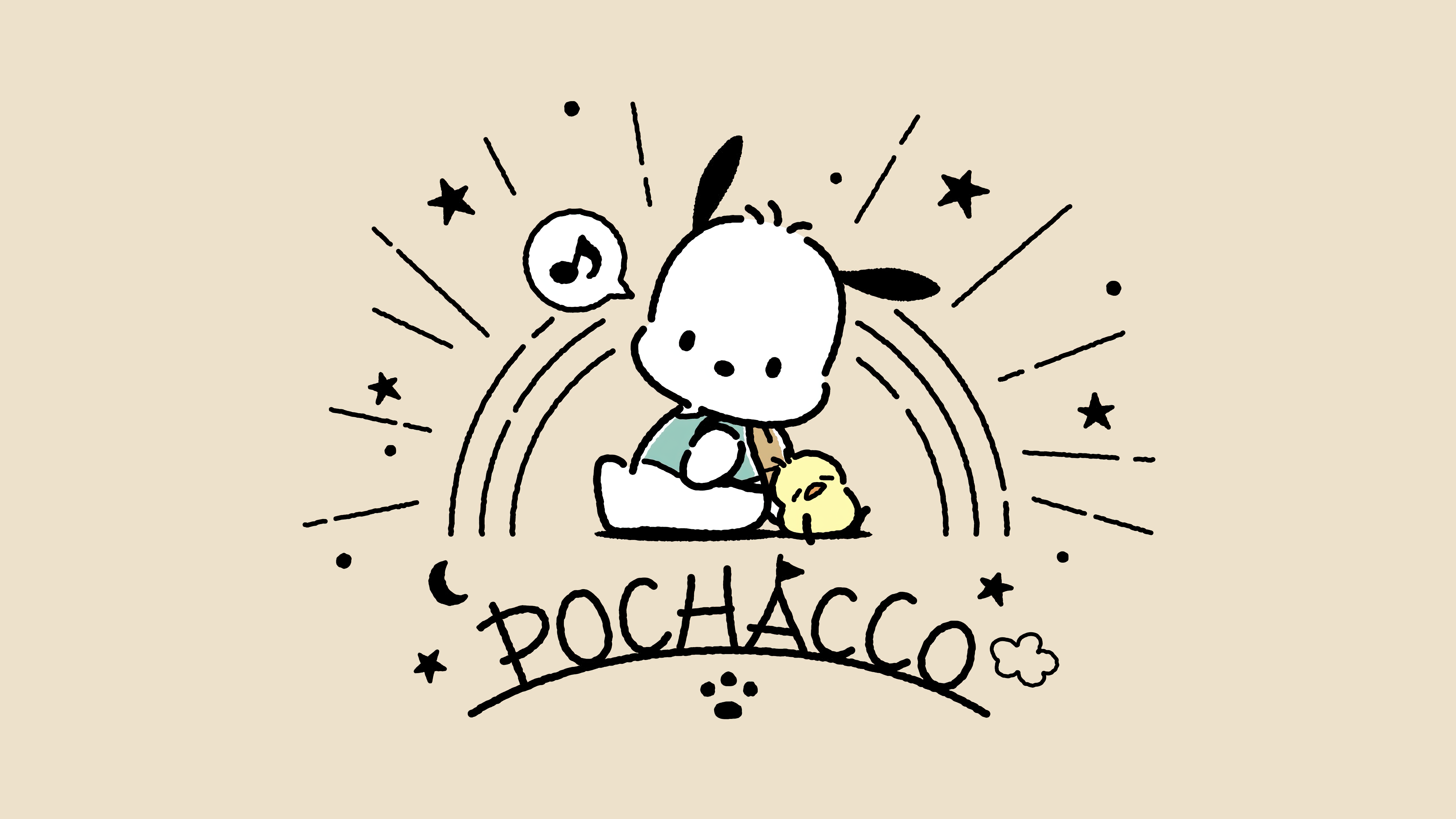 Pochacco HD Anime Desktop Wallpaper