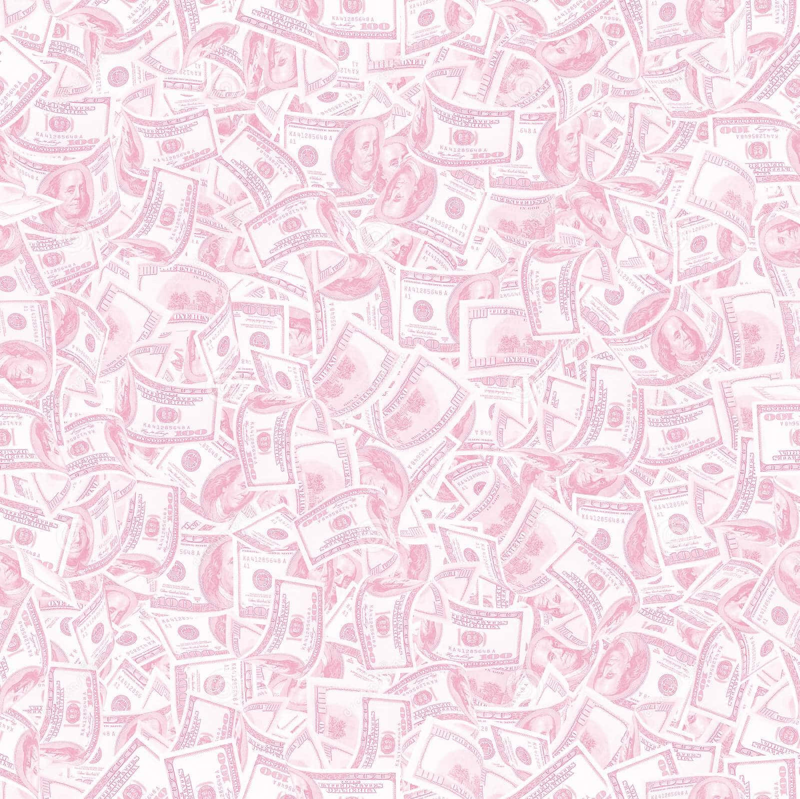 Pink Money Background