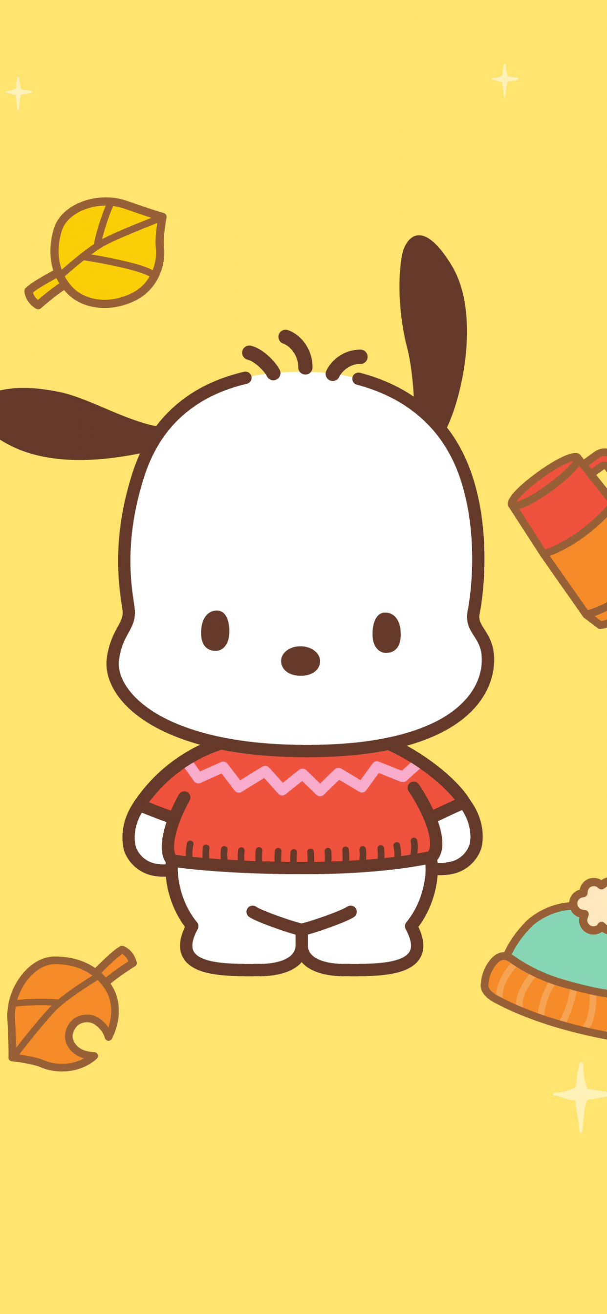 Pochacco Wallpaper 4K, Sanrio, 5K