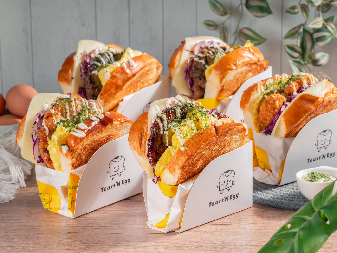 Flashy New Spot Toast'N Egg Serves