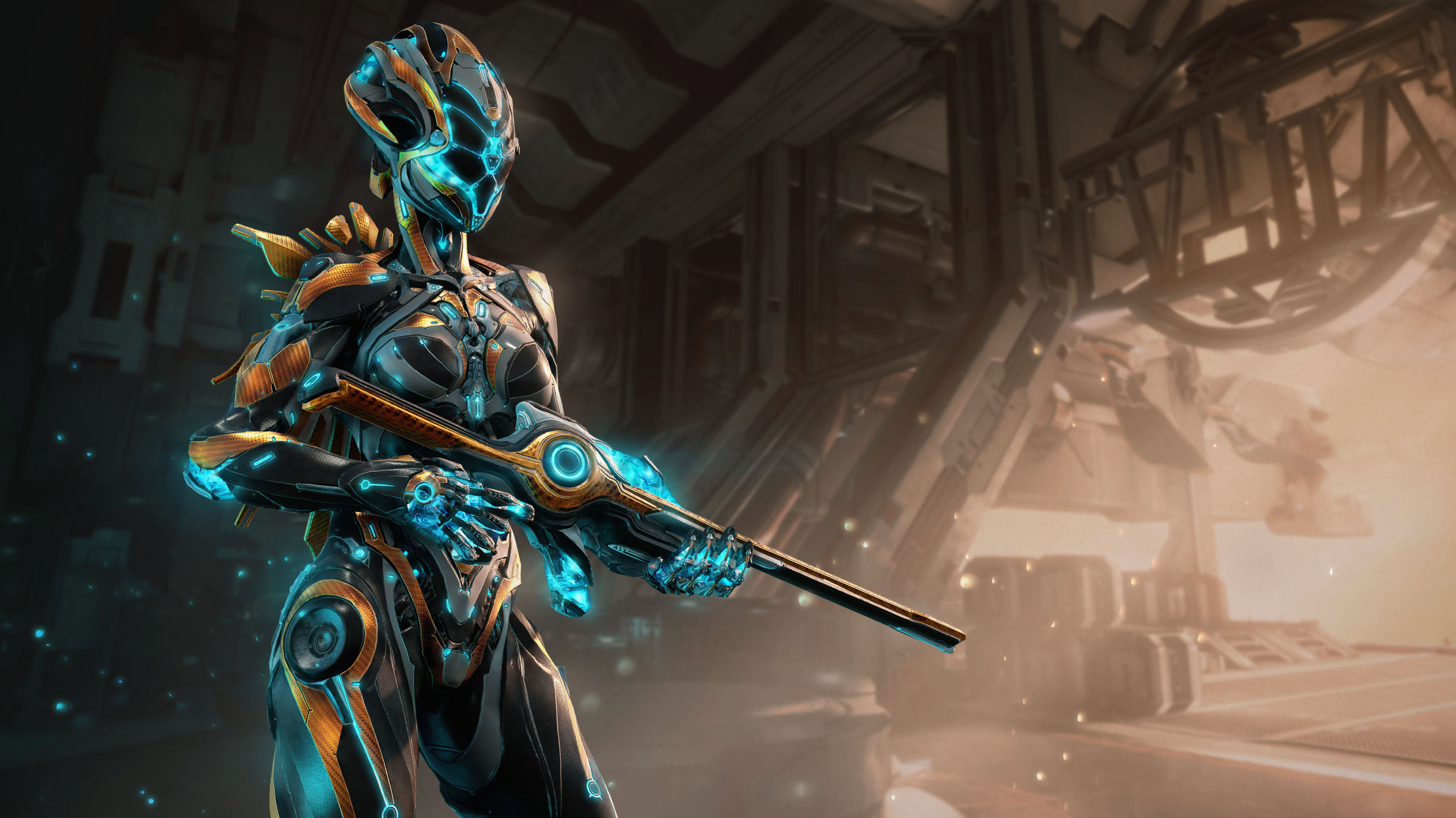 Video Game Warframe HD Wallpaper