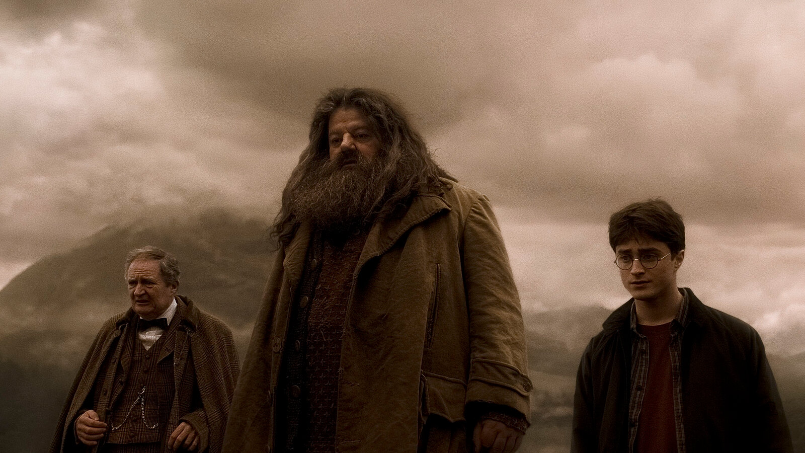 Robbie Coltrane, Hagrid in the 'Harry