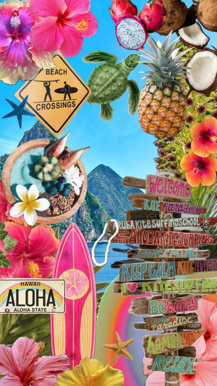 aesthetic #hawaii #summer #mood #sun #beach #tropical #hibiscus #island