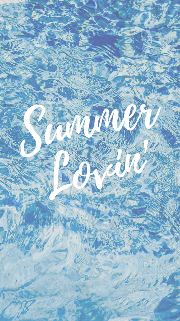 Trendy Summer iPhone Wallpaper