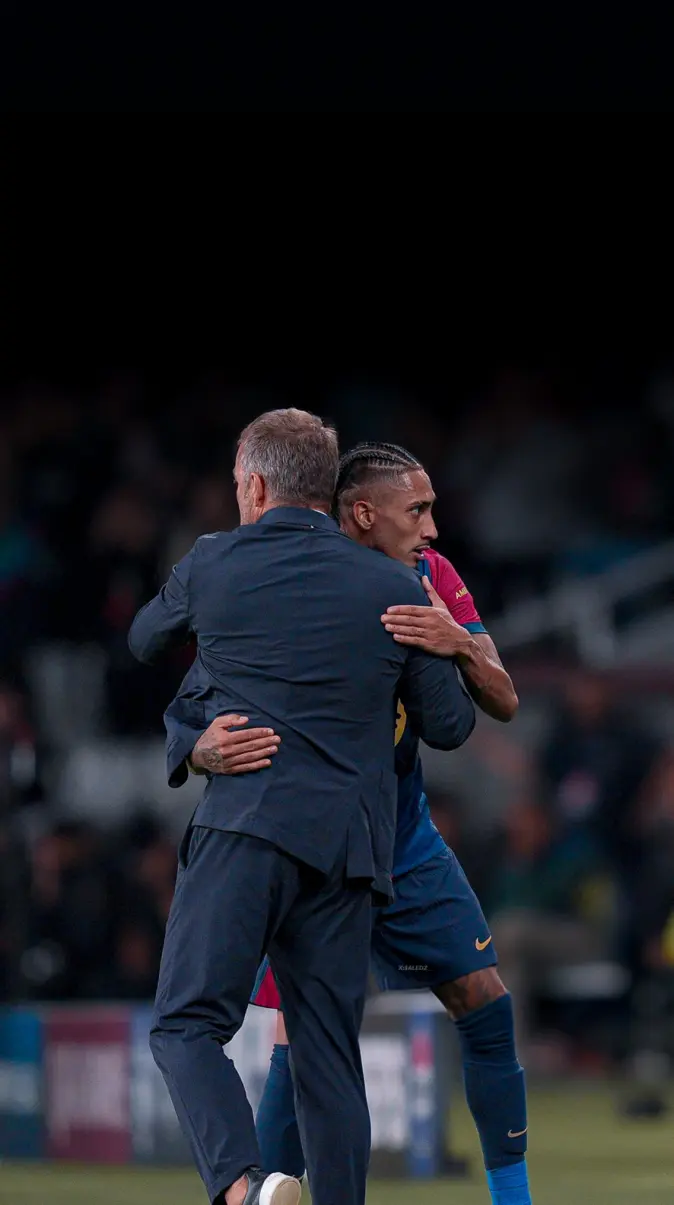 Raphinha Hansi Flick Barcelona