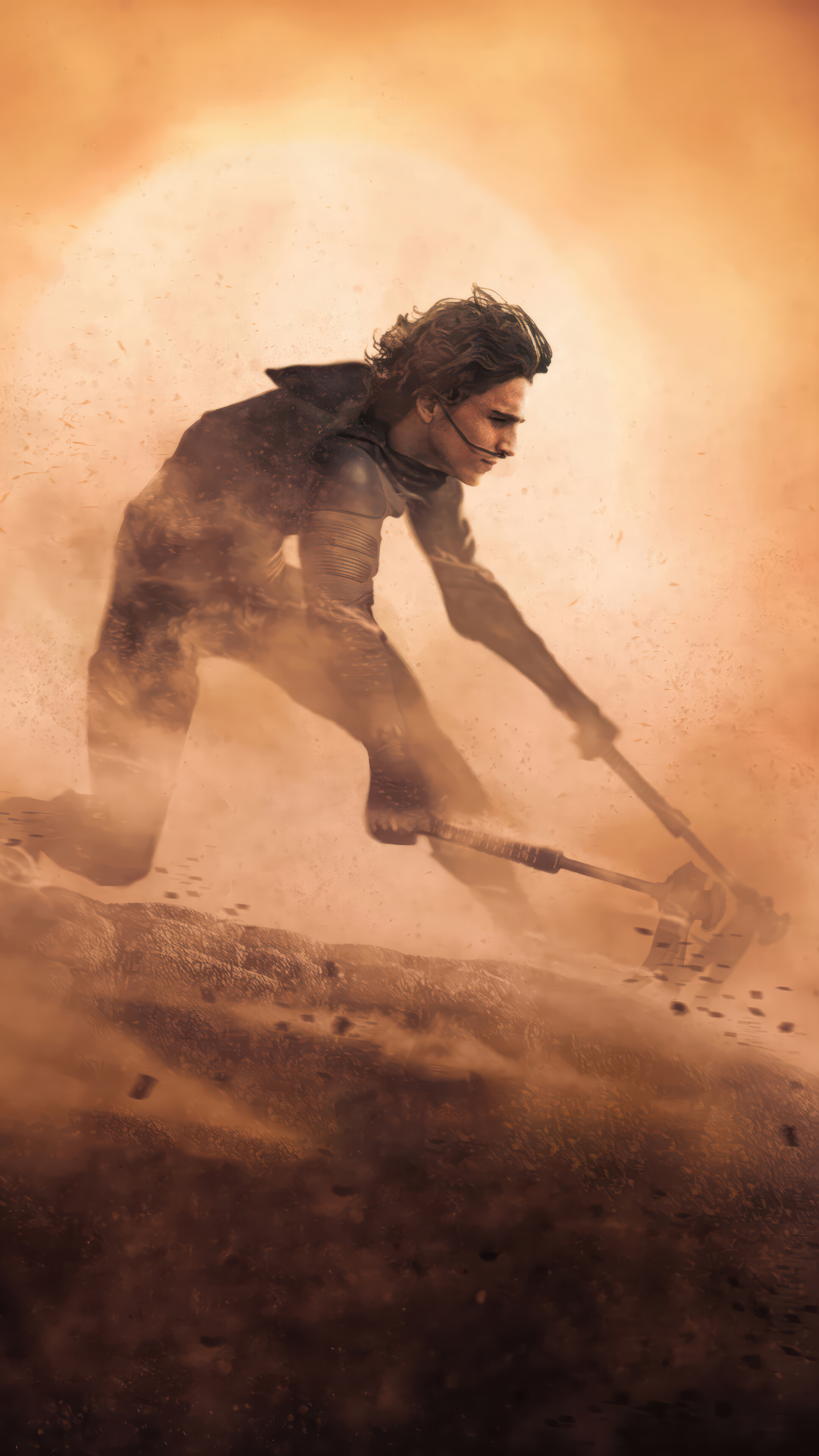 Dune Part 2 Paul Atreides 4K Wallpaper