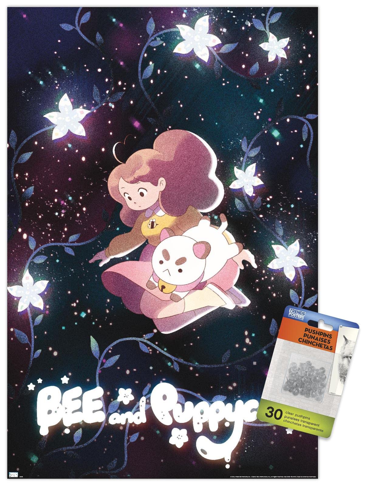 Space Flowers Key Art Wall Poster