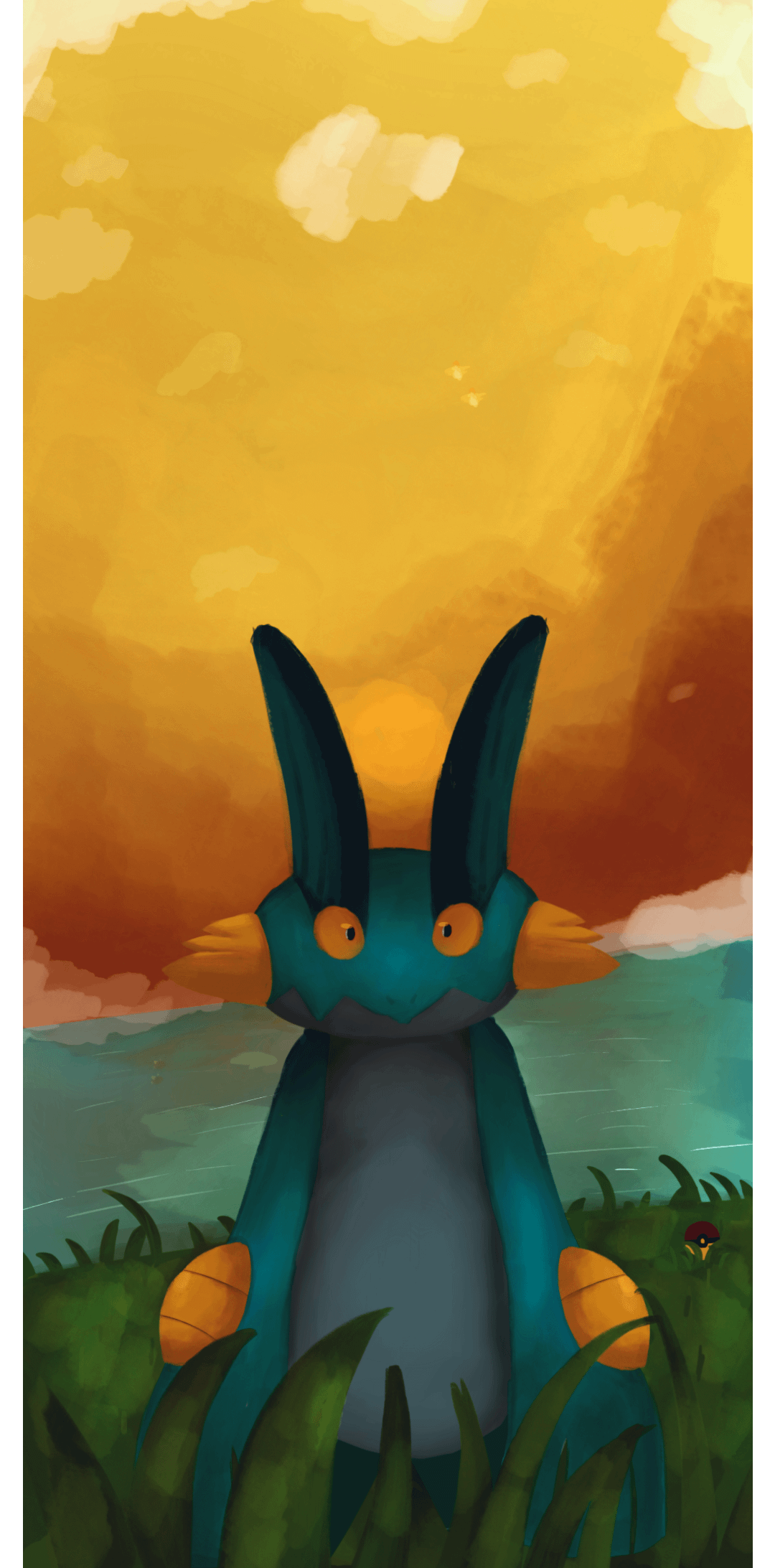 I made this wallpaper for my cellphone