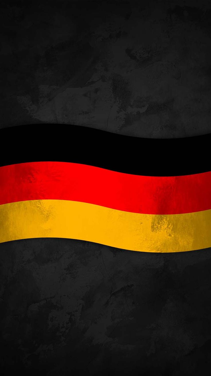 Germany Flag iPhone Wallpaper 4K