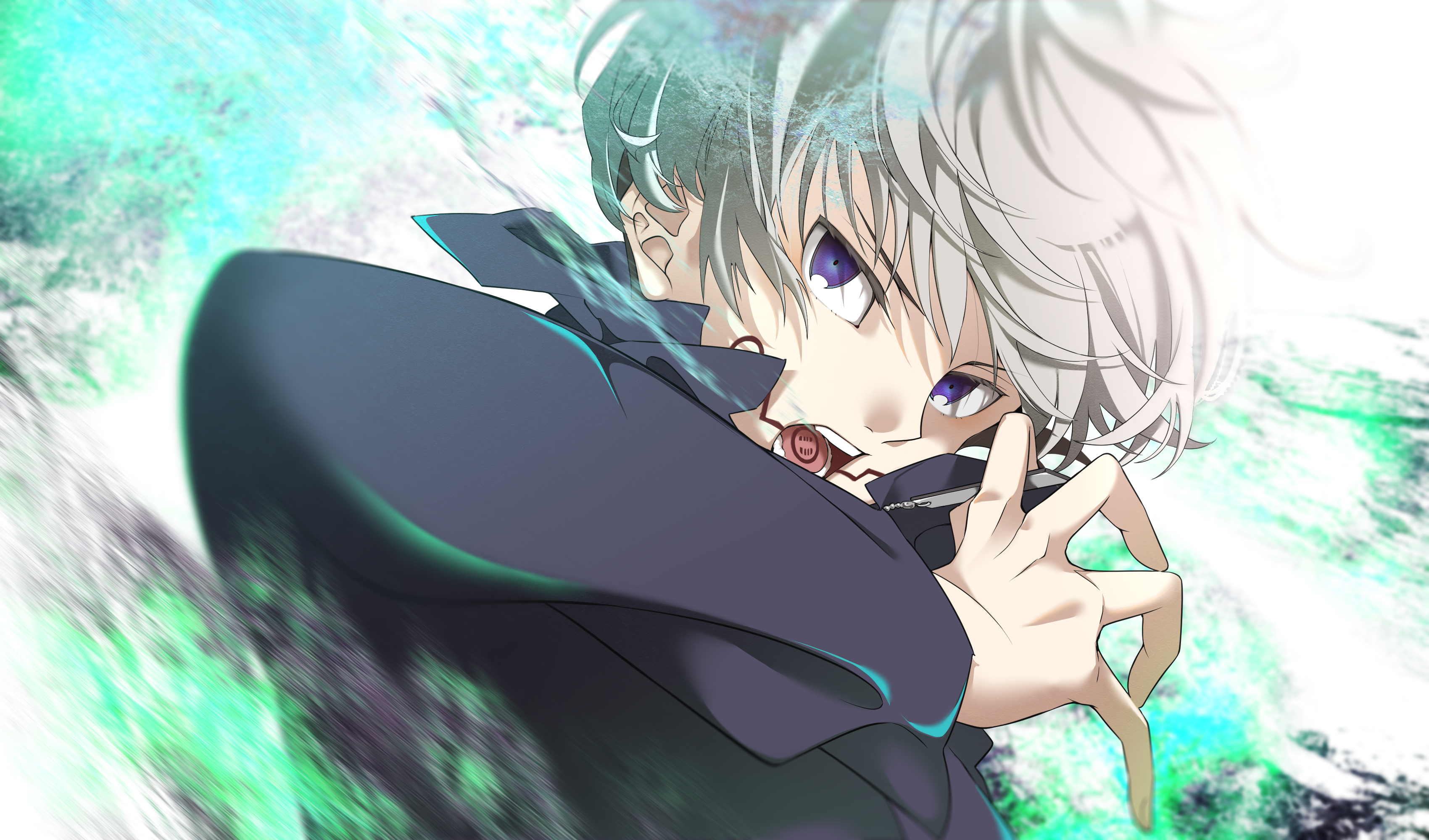 Download Blue Eyes White Hair Toge