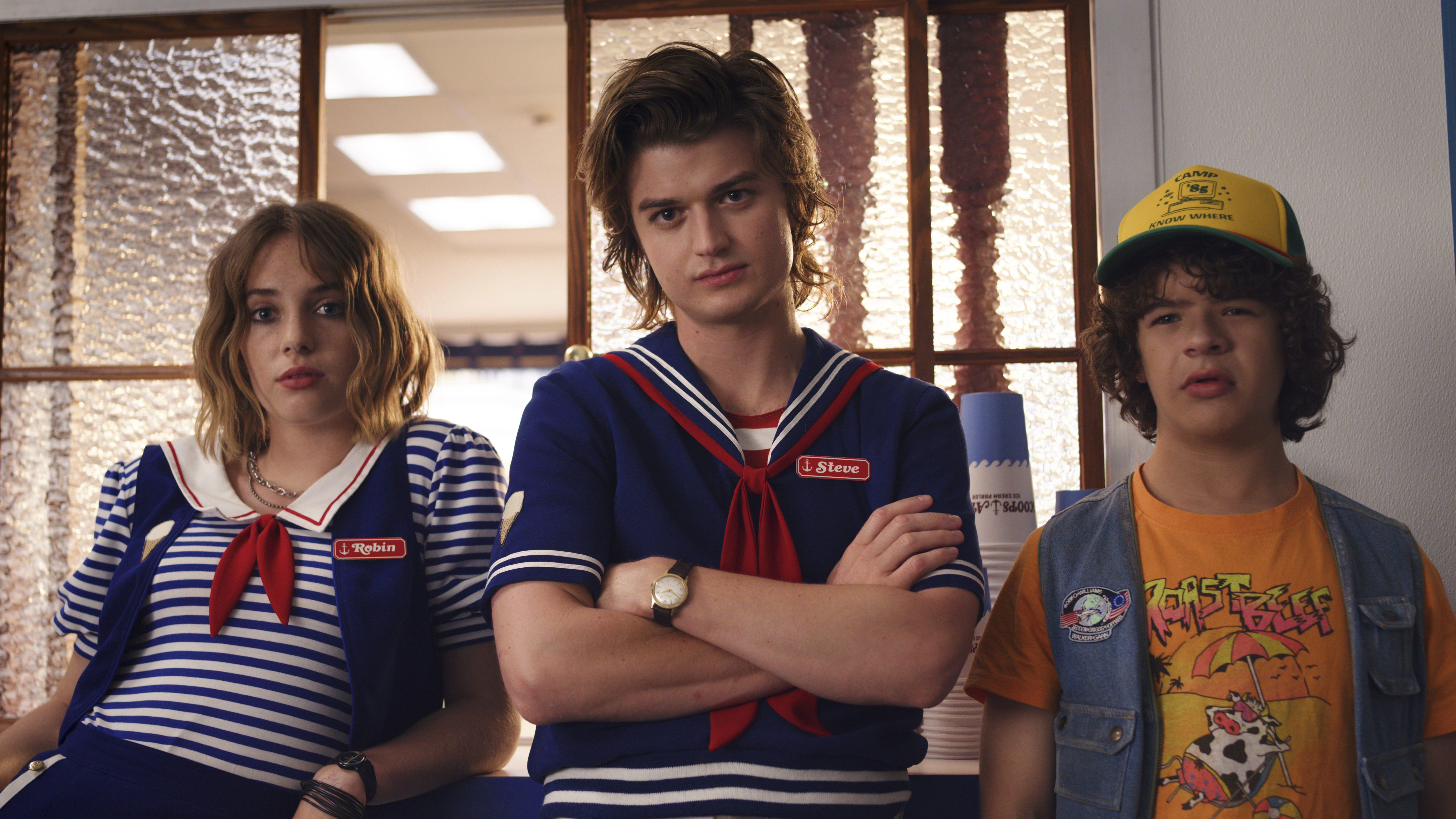 Robin Steve Harrington Dustin Henderson
