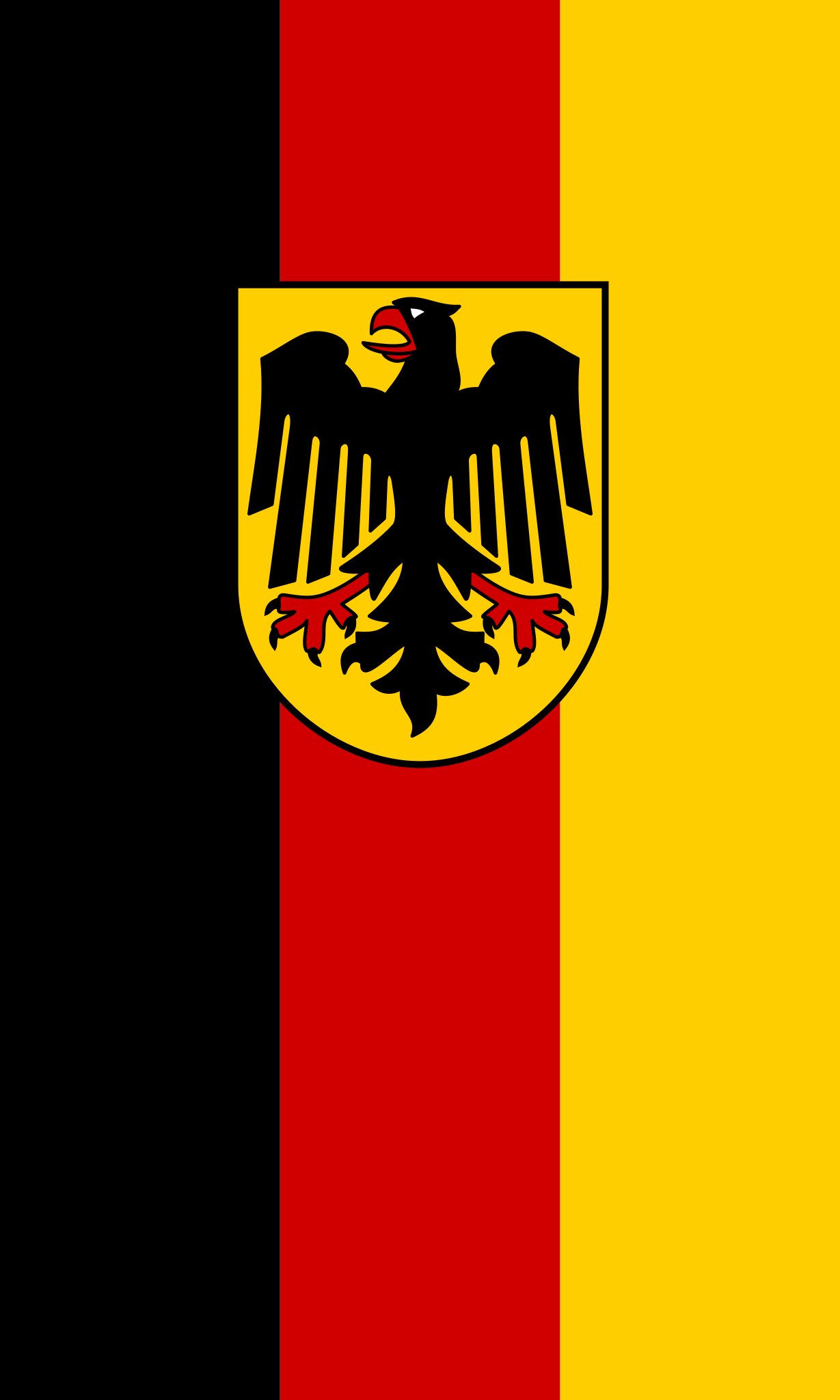 Flag of Germany Hanging state