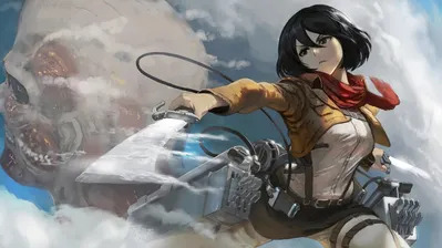 Mikasa Ackerman HD 4K Wallpaper PC & Phone