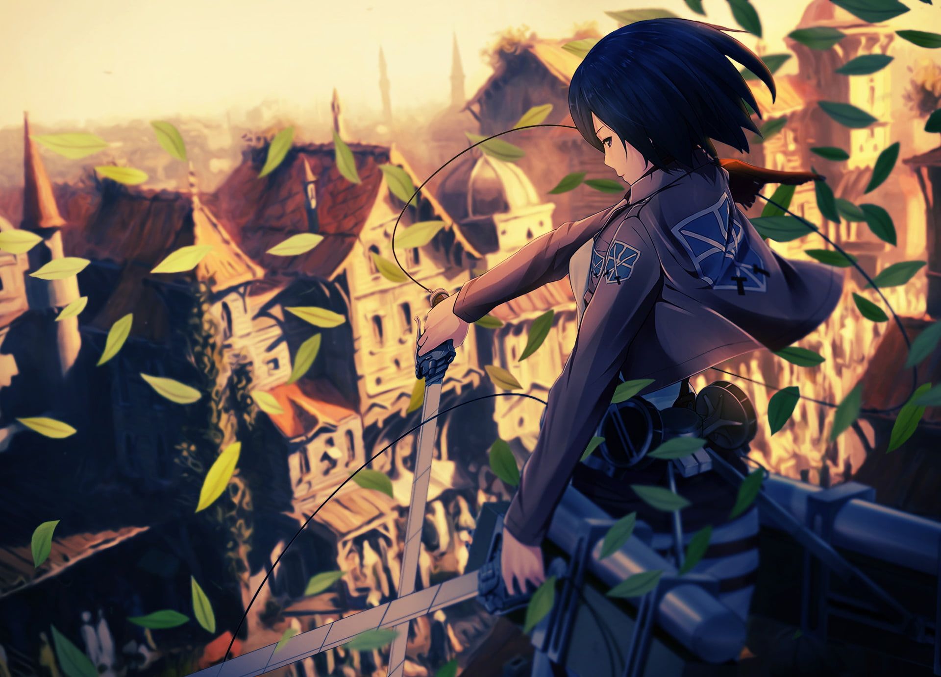 Anime Attack On Titan Mikasa Ackerman