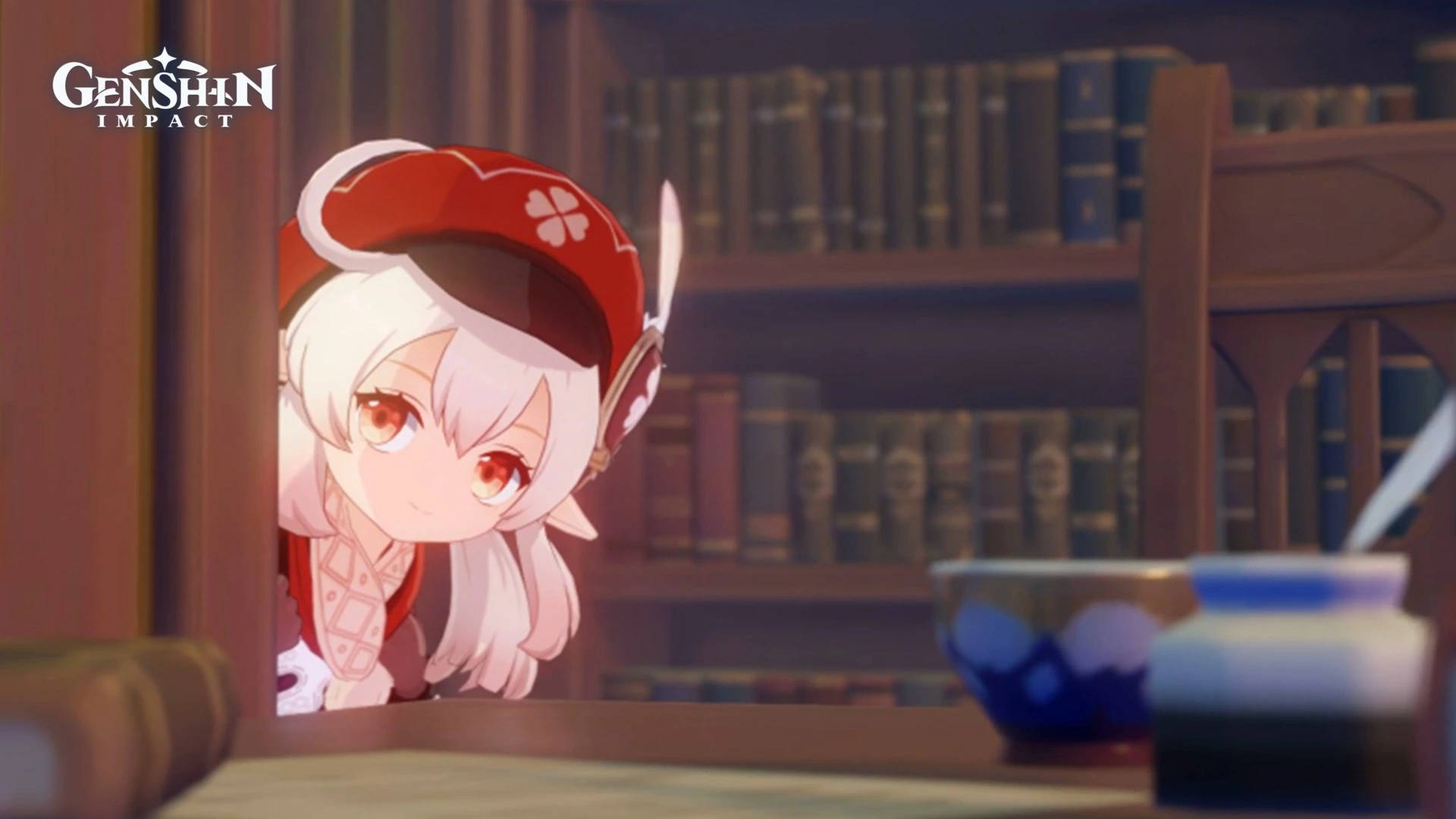 Klee With Jumpy Dumpty In Mondstadt