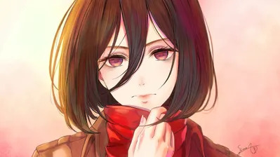 Mikasa Ackerman HD 4K Wallpaper PC & Phone