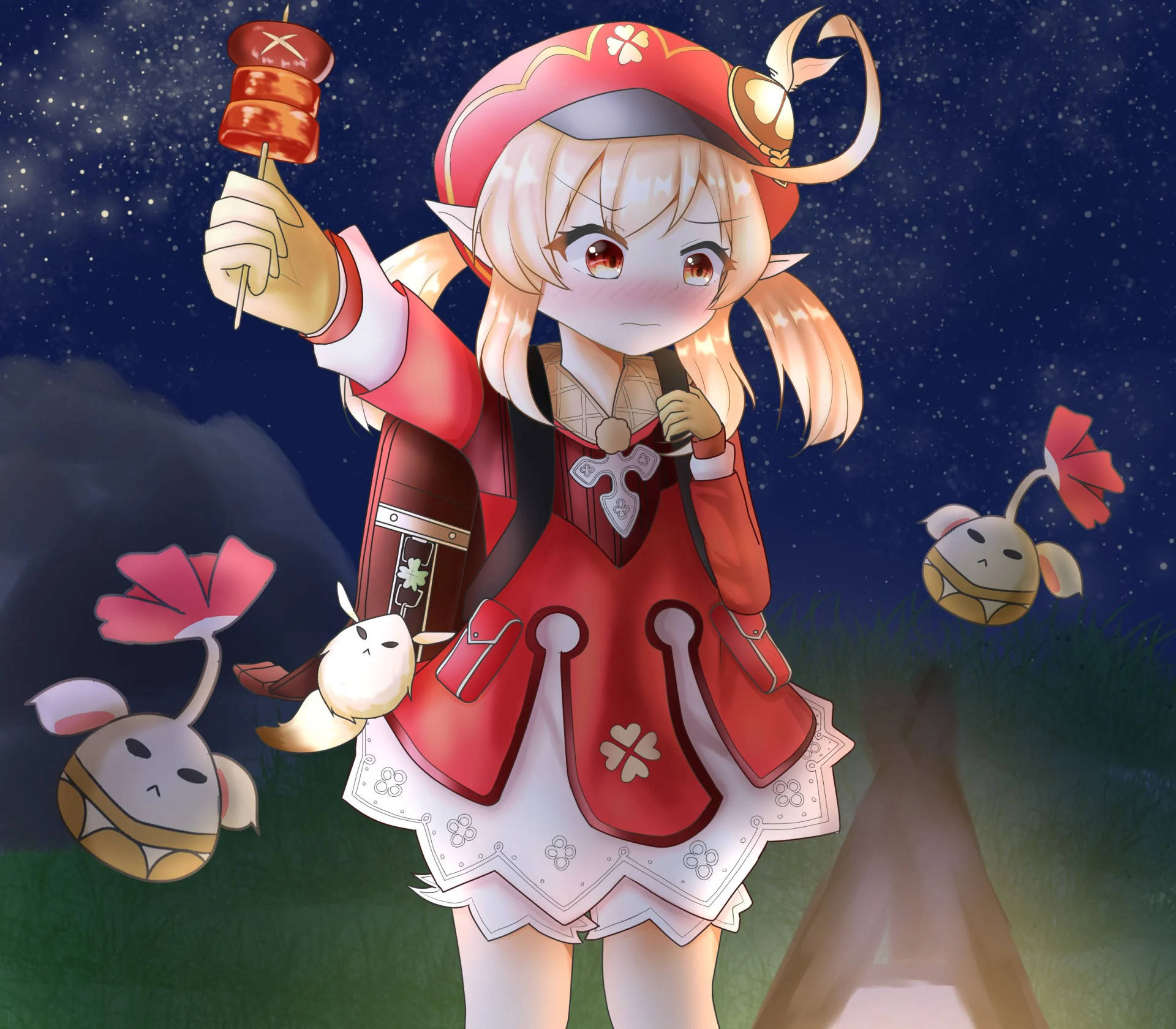 Genshin Impact Klee Background