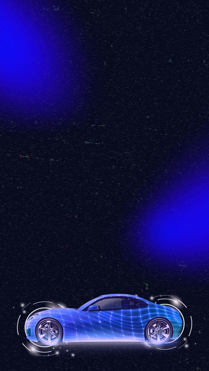 Self Driving Smart Car Phone Wallpaper