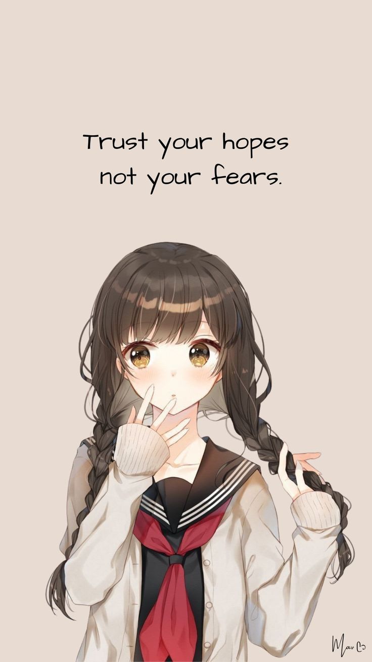 Inspirational quotes wallpaper, Cute