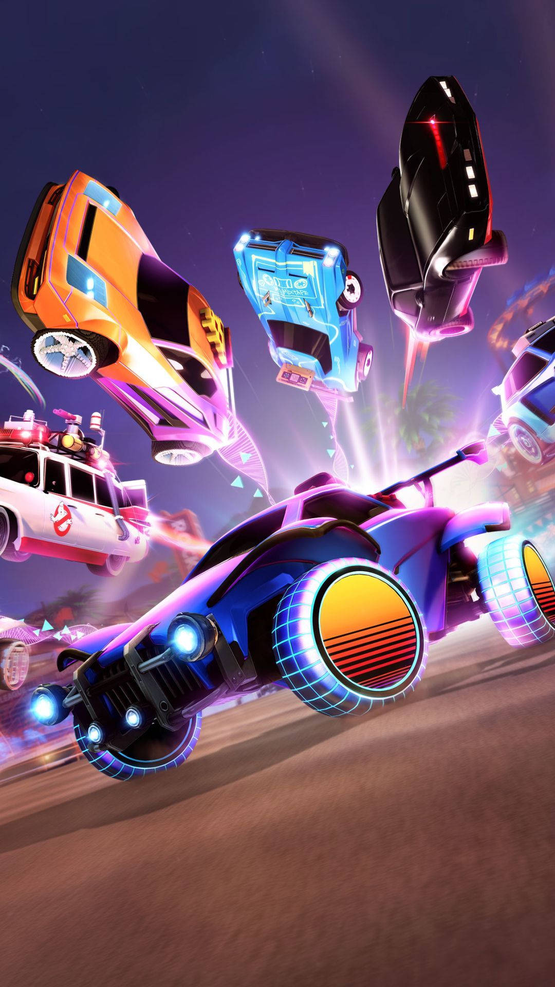 Cars Rocket League iPhone Wallpaper