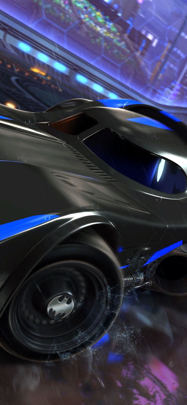 Batmobile Rocket League Dlc 4k