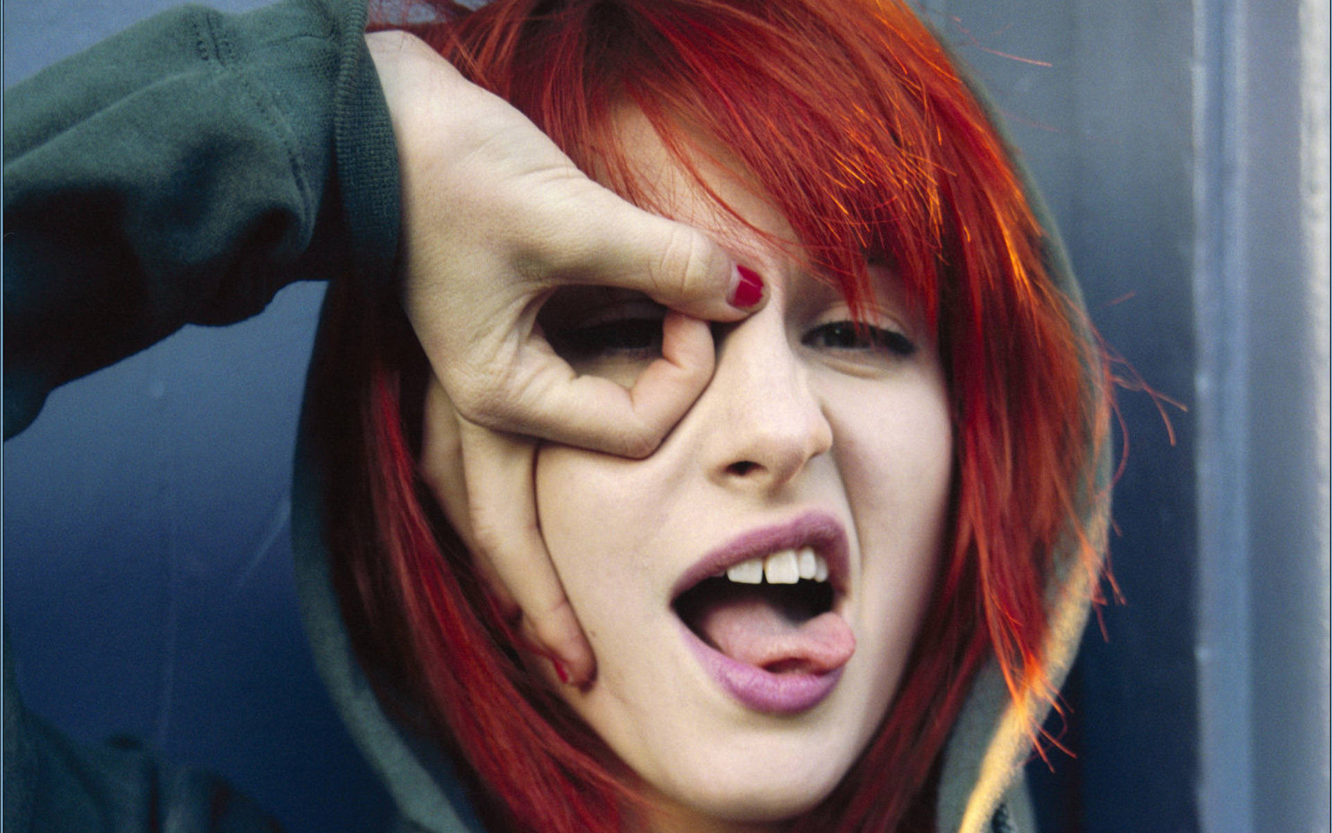Hayley Williams Close Up Shot Wallpaper