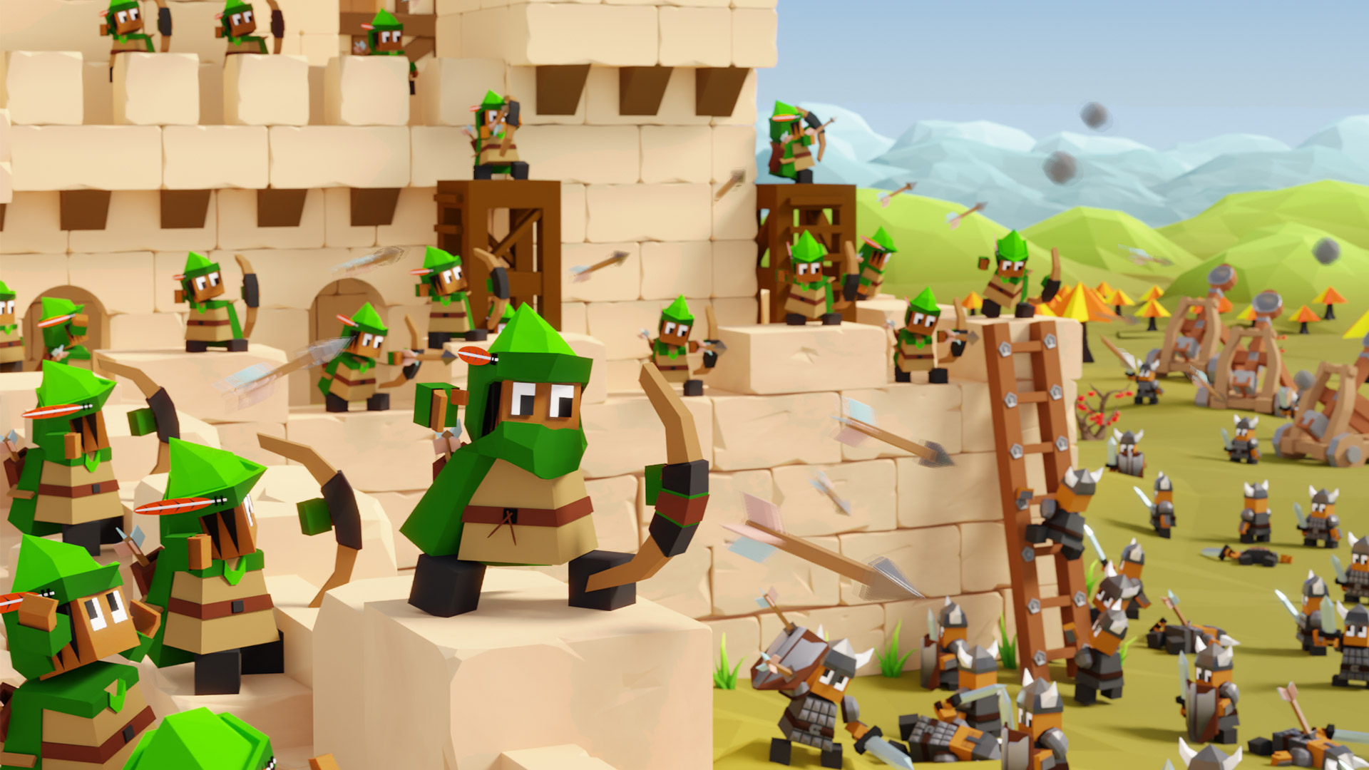 Game The Battle Of Polytopia HD Wallpaper