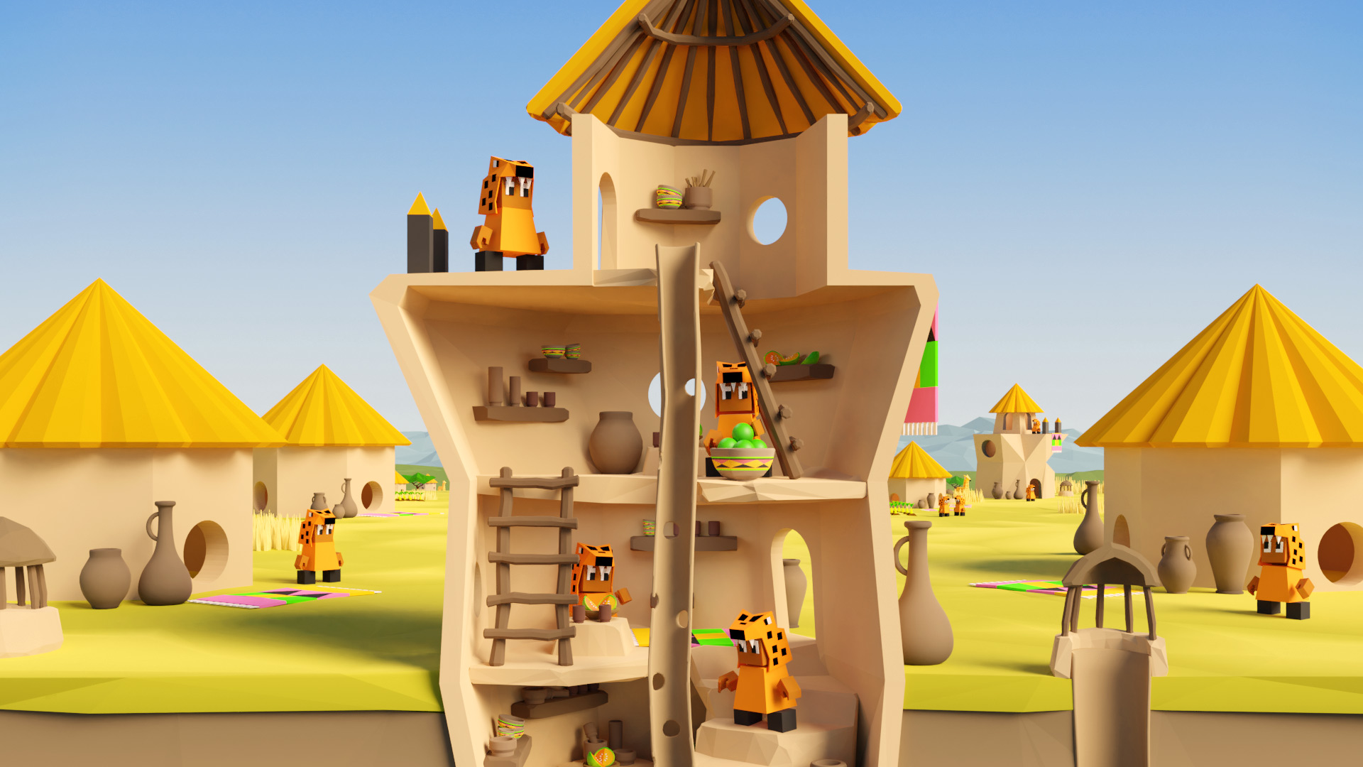 Game The Battle Of Polytopia HD Wallpaper