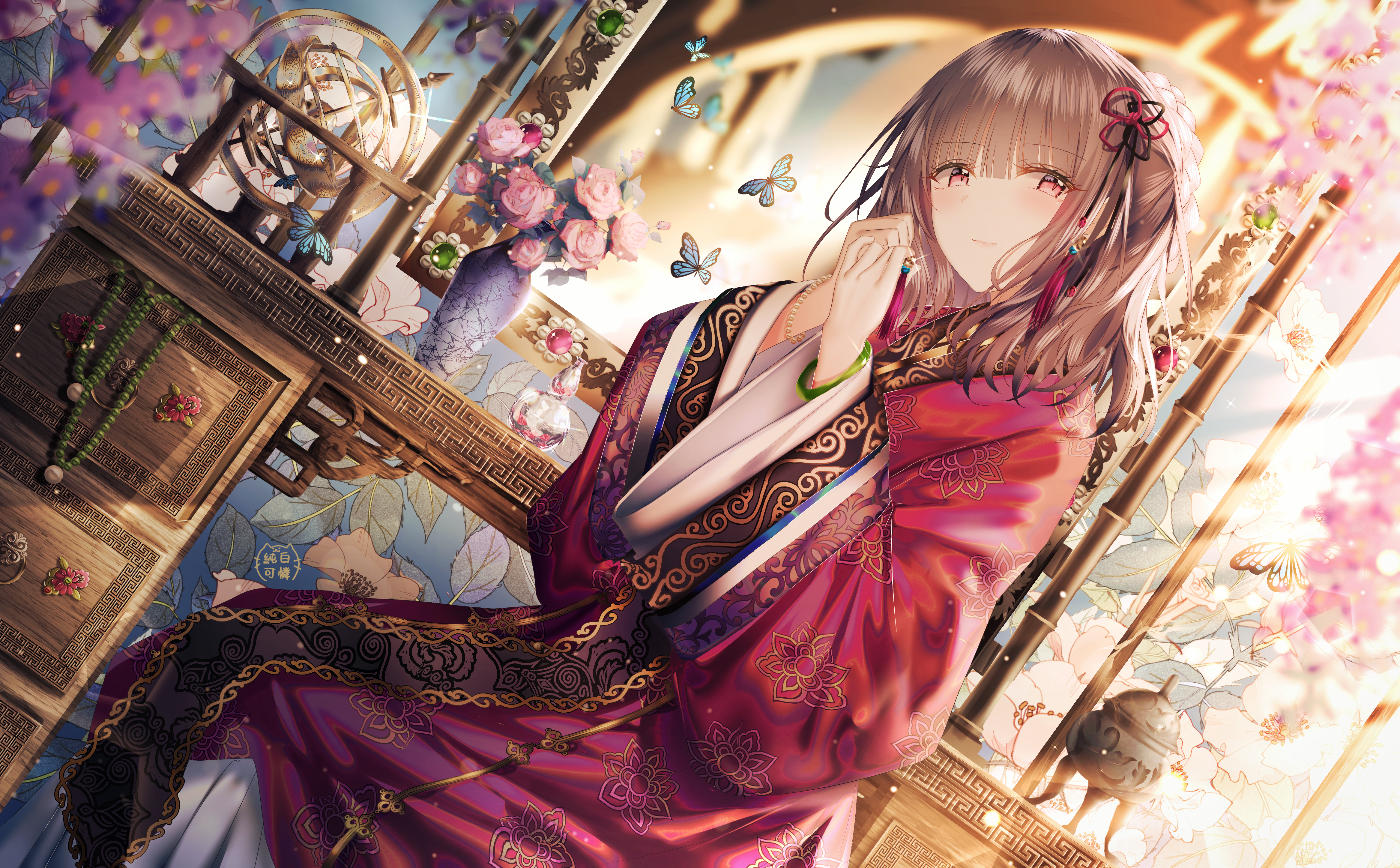 Chinese Dress Ultra HD Wallpaper