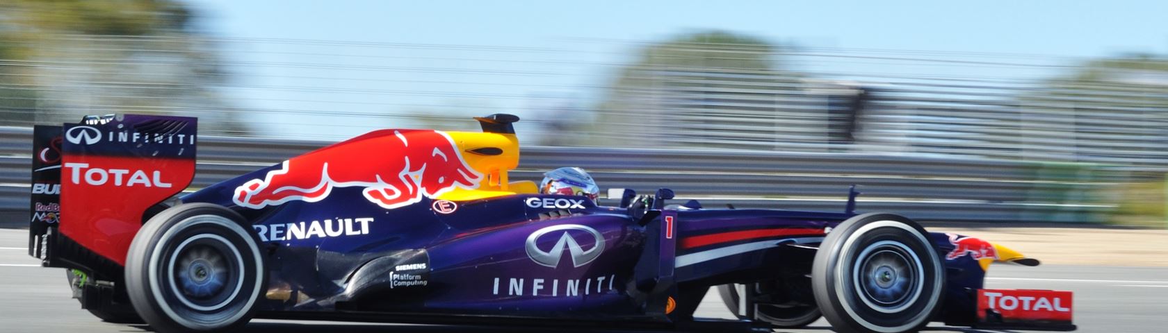 Sebastian Vettel's 2013 Red Bull Car