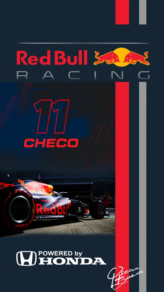 Checo Perez Red Bull wallpaper