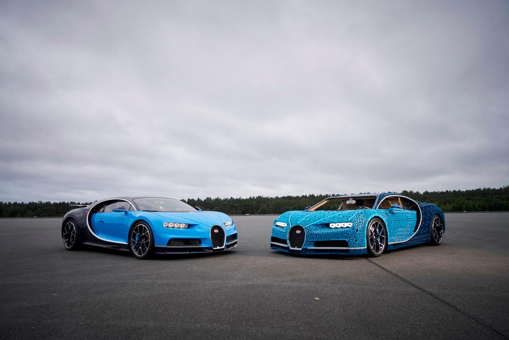 Life Size Bugatti Chiron Made From A