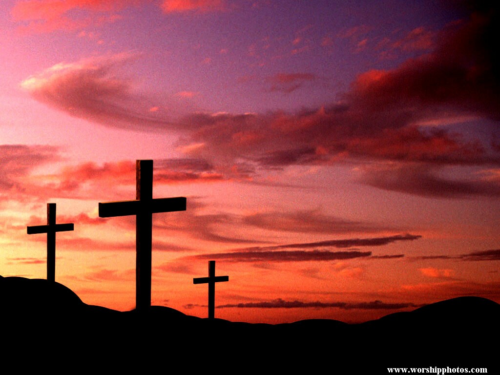 Cross Sunset Wallpaper