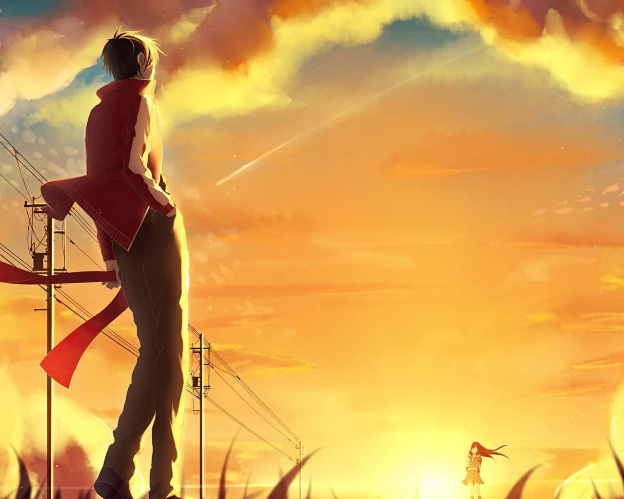 Download Cute Yellow Anime Character