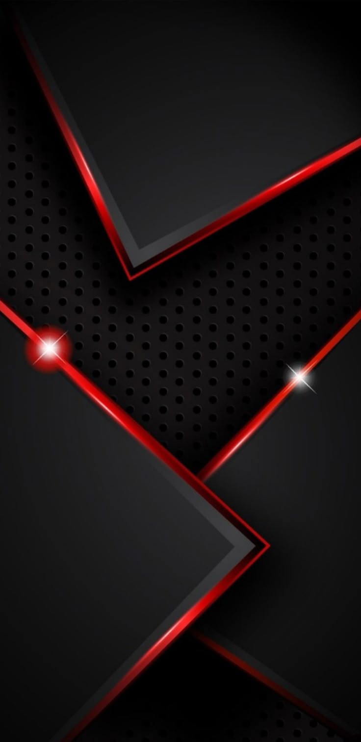 Red and Black Abstract Wallpaper