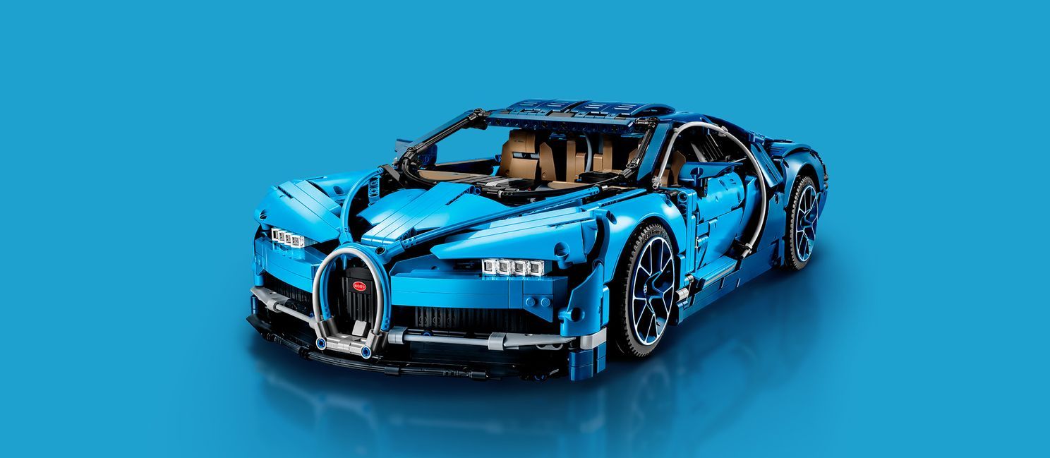 Bugatti and Lego Technic take wraps off