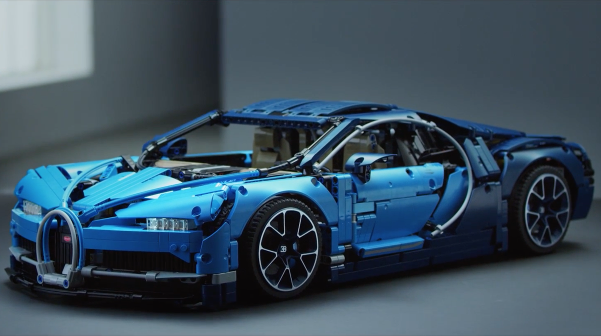 Bugatti Chiron gets a Lego Technic
