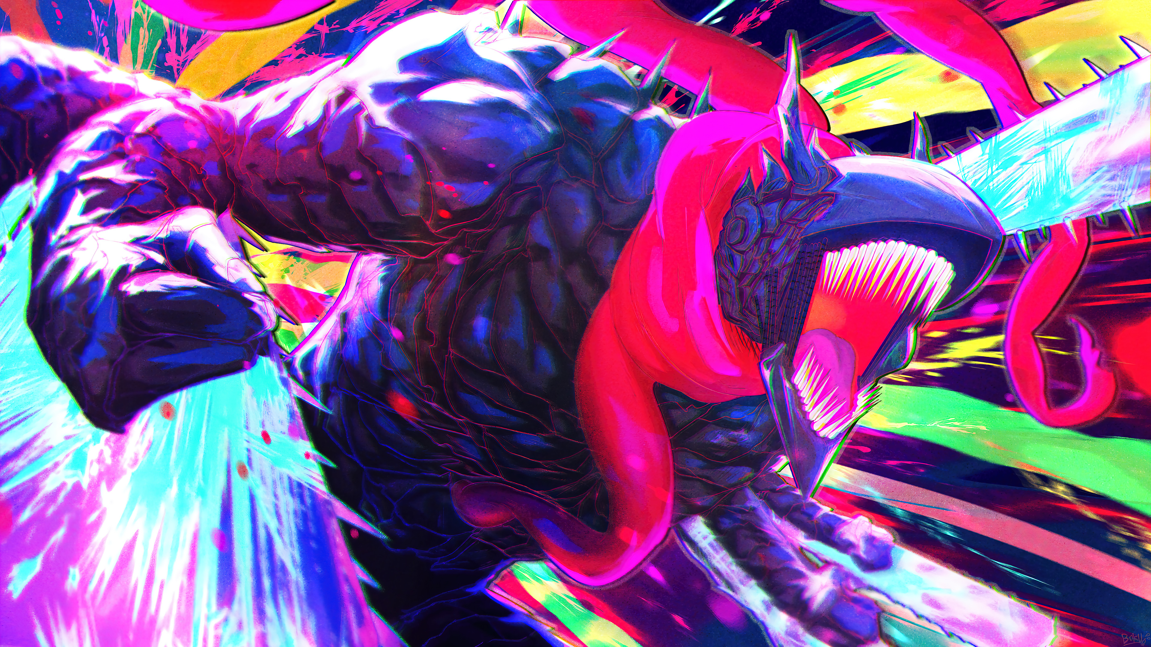 Chainsaw Man Wallpaper 4K HD PC j