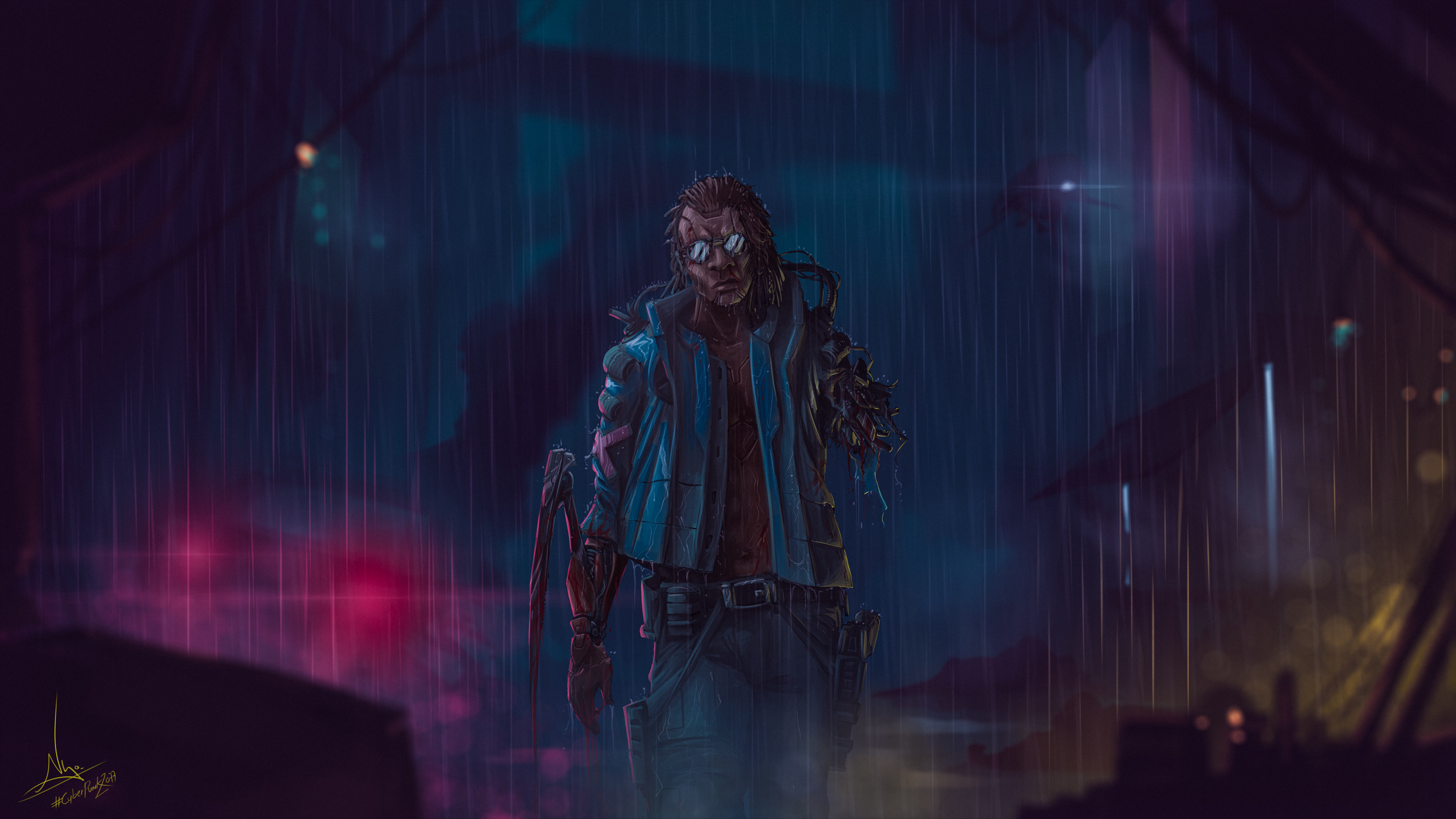 Voodoo Boy Cyberpunk 2077 Wallpaper, HD