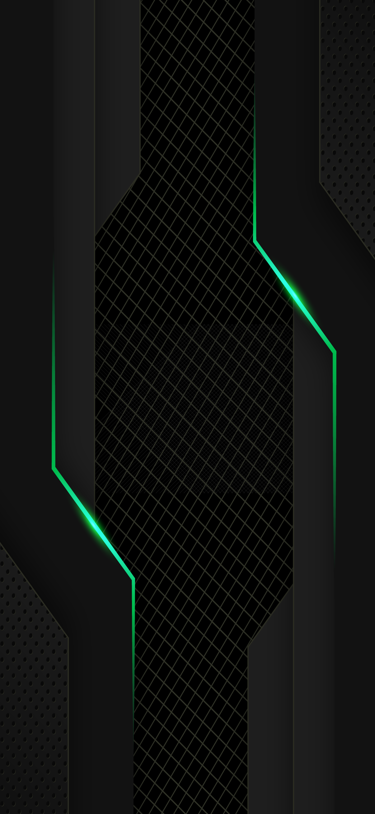 Black gamer phone wallpaper
