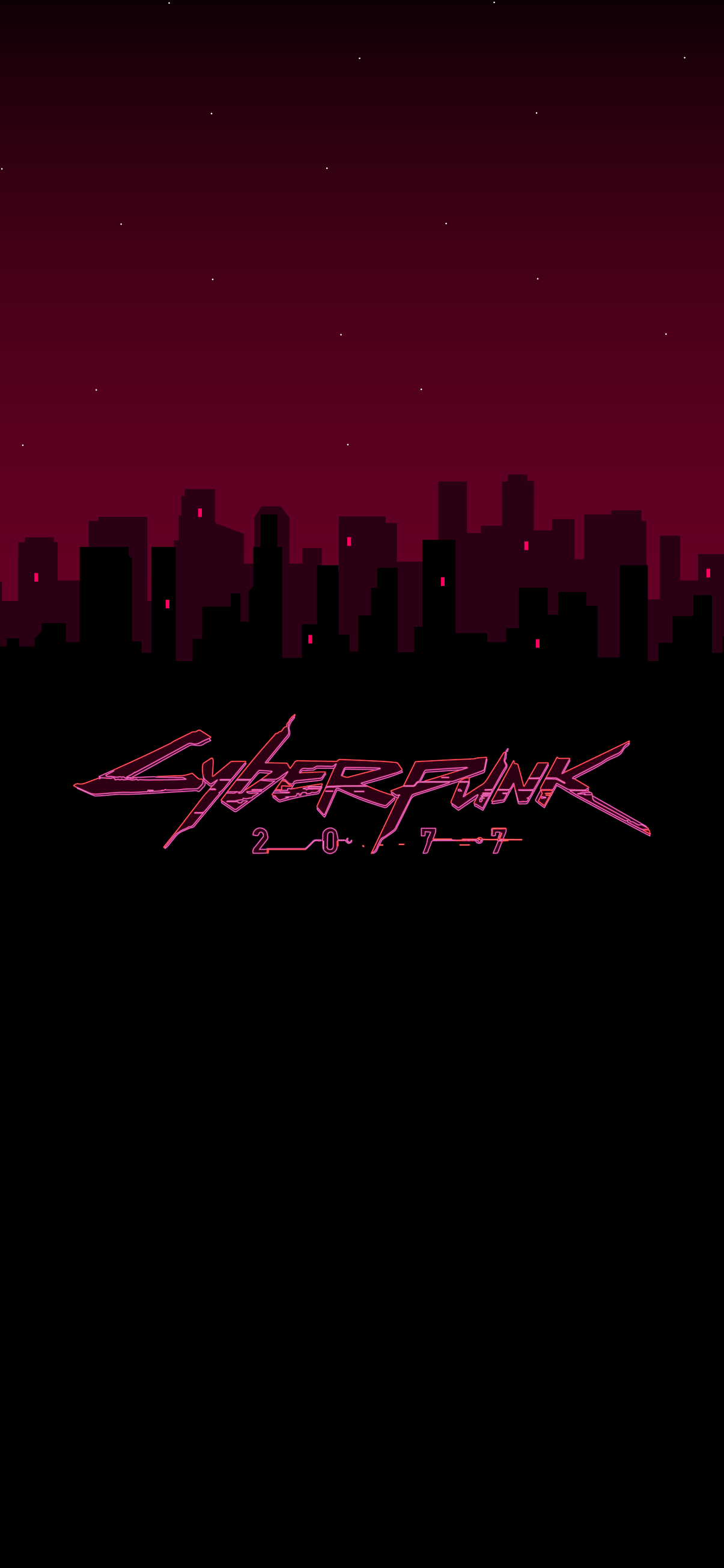 PHONE WALLPAPER CYBERPUNK 2077